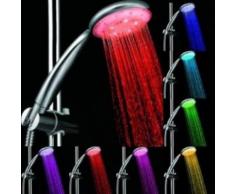 Pommeau de douche 7 couleurs à LED - Accessoires salles de bain et WC