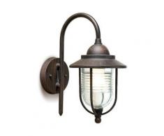 Leds C4 - Applique extérieure rustique Sirena IP44 - Marron - Eclairage extérieur