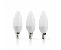Nedis LEDBE14CAN3P2 LED ampoule E14 Bougie 5,8 W 470 Lm - Lampes