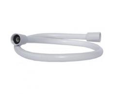 Flexible douche Blanc 1,5m en PVC - Ecogam - Flexibles de douche