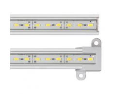 Barrette à led rigide - haute luminosité - 50 cm - blanc chaud velleman clls05wwn - Appliques et spots