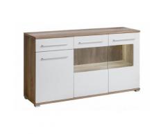 ENFILADE Bahut Buffet scandinave et laqué Sohalia - Buffets