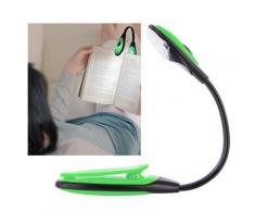 Lampe de lecture flexible LED pour livre, bricolage... - vert - Ampoules à LEDs