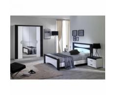 Judith noir - chambre 160x200cm - Armoire