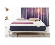 Matelas ORBIT 140x190 cm mousse HR ACTIVE LATEX® - mémoire de forme VISCO V90® haute densité - 20 cm - Matelas