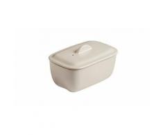 Pyrex terrine rectangulaire 17 xx 10 - céramique - creme 8013091 - vaisselle