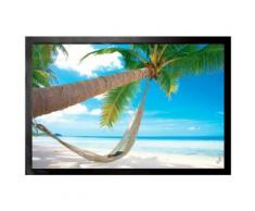 Plages Paillasson Essuie-Pieds - Plage De Rêves Avec Palmier Et Hamac (40x60 cm) - Tapis et paillasson