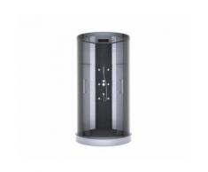 Aurlane cabine de douche hydromassante pure round 95x95cm - Installations salles de bain
