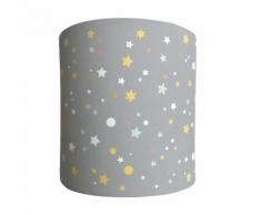 Suspension Etoiles De La Galaxie Design Lilipouce Orange 20 cm - Suspensions et plafonniers