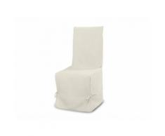 Housse de chaise en coton PANAMA écru - Textile séjour