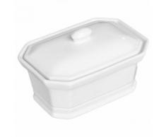 Paris prix - terrine à foie gras en céramique 17cm blanc - platerie, service