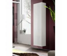 Paris prix - vitrine murale design 'fly i' 170cm blanc - Vaisseliers