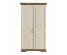 Armoire 2 portes battantes - TIVA - Armoire