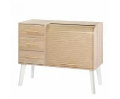 Meuble d'entrée à rideau, 3 tiroirs - ARKOS n°3 - Commodes