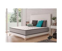 Matelas ANTISTRESS 80X200 cm à mémoire de forme Viscotex® - mousse HR Blue Latex® - Coutil antistress - 20 cm - Matelas
