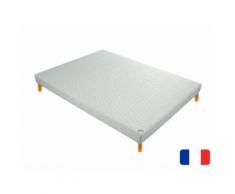 Sommier tapissier à lattes recouvertes tonic 160x200 - Sommiers
