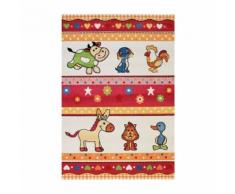 Tapis multicolore pour chambre bébé fermette - Tapis et paillasson