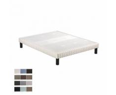 Sommier tapissier epeda confort medium 3 zones 90x200 - Sommiers