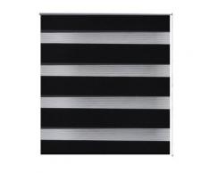 vidaXL Store enrouleur tamisant 80 x 150 cm noir - Fenêtres et volets