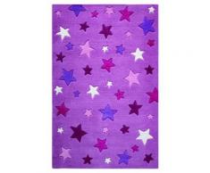Tapis enfant Simple Stars Smart Kids Rose 110x170 - Tapis et paillasson