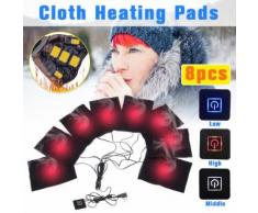 Électrique Gilet chauffant en tissu Veste USB thermique chaud coussin chauffant Hiver chaud Corps wedazano39 - Équipements électriques domotique