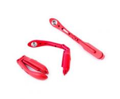 DURAGADGET - Lampe de lecture LED en rouge pour tablette Acer Iconia Tab A210 - Autres accessoires