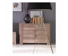 Buffet, bahut, enfilade petit modèle FERRARA 1 porte, 3 tiroirs. - Buffets