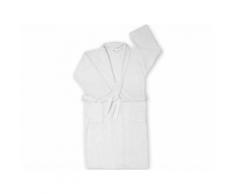 Peignoir éponge CHALE blanc taille XL - Linge de bain