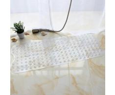 Tapis de baignoire anti-dérapant Grande baignoire Tapis antidérapants Ventouse Coussin de douche Drainage Pied Pad Accessoires de salle de bain - Accessoires salles de bain et WC