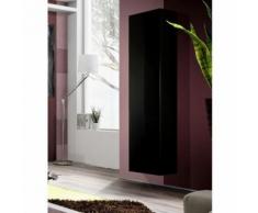 Paris prix - vitrine murale design 'fly i' 170cm noir - Vaisseliers