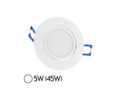 Spot LED 5W (45W) encastrable orientable Blanc jour 4000°K - Équipements électriques pour luminaire