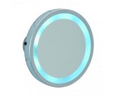 Wenko 3656450100 miroir mural led grossissement x3 mosso - Accessoires de rangement