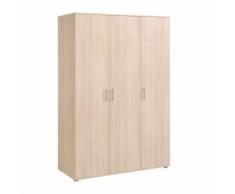 Armoire 3 portes battantes Acacia - KALIF - Armoire