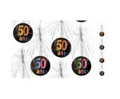 Lot de 40 Suspensions cascade 50 ans - 180 cm - Objet à poser