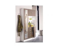 Armoire Galet Salle De Bain 4 Portes, 5 Tiroirs - Objet à poser