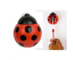 Porte brosse à dents coccinelle - Soin du linge