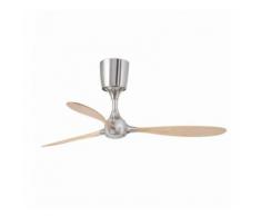 Ventilateur de plafond en bois Itaca D132 cm - Bois - Ventilation et climatisation mural