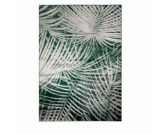 Tapis motif palmier vert Palm by Day Zuiver - Dimensions - 170x240 cm - Tapis et paillasson