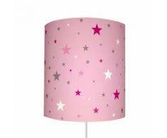 Abat-Jour Ciel Étoilé Lilipouce Rose 35 cm - Suspensions et plafonniers