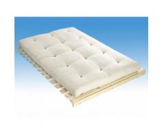 Matelas Futon Coton écru 140x190 Doux Sommeil - Futons