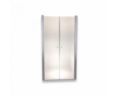 Porte de douche hauteur 185 cm - largeur réglable - Installations salles de bain