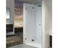 Porte pliante de douche universelle RIHO SCANDIC S105 90x200 cm en verre clair - Installations salles de bain