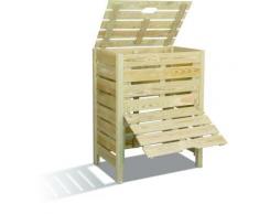Composteur Bois 400 L BURGER - Composteurs et accessoires compostage