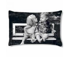 Coussin rectangulaire avec PHOTO PERSONNALISEE - Rideaux et stores
