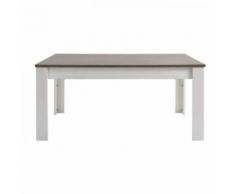 Table à manger rectangulaire en bois L170cm MARQUIS avec rallonges - Tables salle à manger