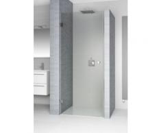 Porte de douche droite universelle RIHO SCANDIC MISTRAL M101 100x200 cm en verre clair - Installations salles de bain