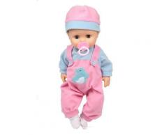 Bébé dodo douceur avec son couffin - 38 cm - Jouet pour enfant - Objet à poser