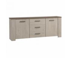 Enfilade 2 portes 3 tiroirs - HUMY - Buffets