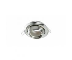Anneau lumineux Ampoule halogène G4 CT-2117 50 W fer (brossé) - Appliques et spots