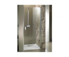 Porte de douche gauche universelle RIHO NAUTIC N101 90x200 cm en verre clair - Installations salles de bain